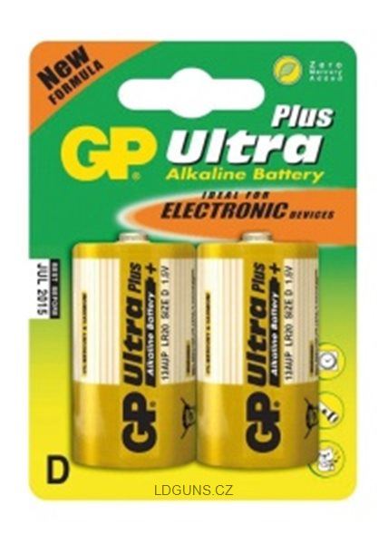 Alkalická baterie GP Ultra Plus 2x C